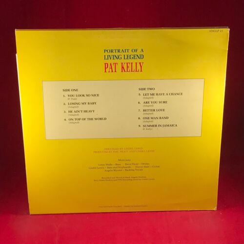 PAT KELLY Portrait Of A Living Legend 1997 UK Vinyl LP Angella Records original - Picture 2 of 4