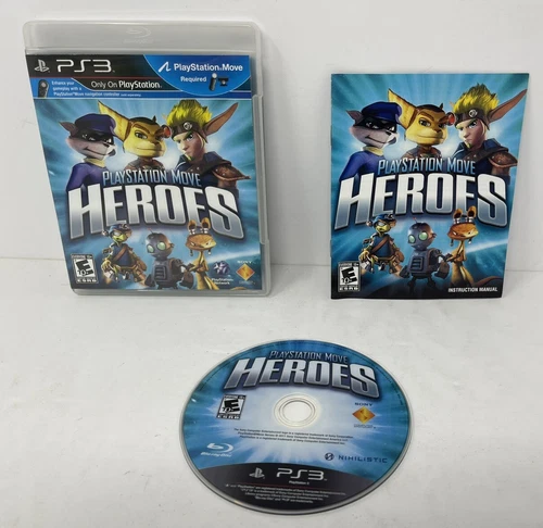 PlayStation Move Heroes Sony PlayStation 3 (2011) Complete 