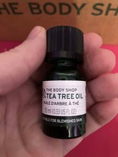 THE BODY SHOP Tea Tree Oil, 0.33 fl oz, ORIGINAL FORMULA. New. RARE , US SELLER