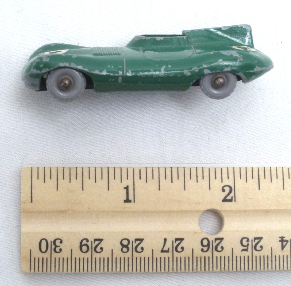 Vtg MATCHBOX No. 41 D TYPE JAGUAR Made In ENGLAND BY Lesney 1957 Metal Race Car