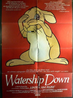Watership Down - Richard Briers - John Hurt - Filmposter A1 84x60cm gefaltet