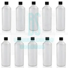 NEW 10 x 1 L, LTR, LITRE, PLASTIC HDPE BOTTLE WITH CAPS