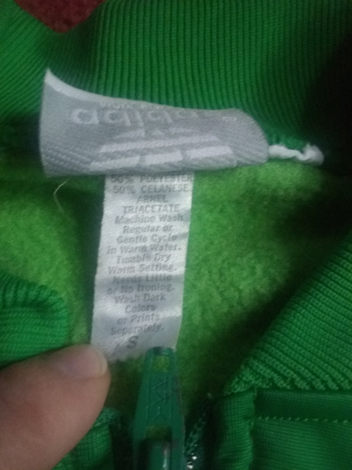 VTG Adidas Track suit men's Green Orange Bowl Tra… - image 5
