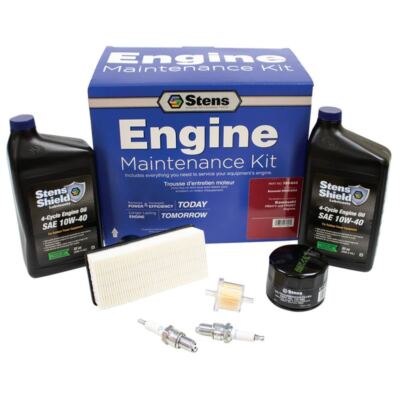 Engine Maintenance Kit for Kawasaki FR541V FR600V - 10W40 Oil