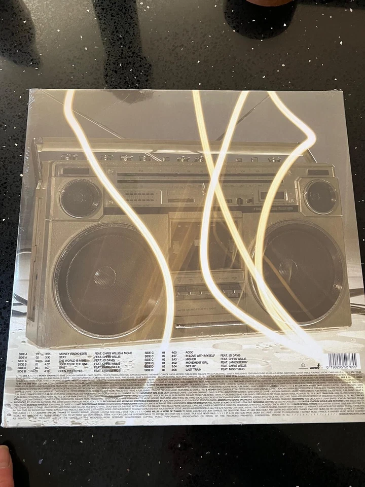 David Guetta- Blaster 2 xLP - Limited GOLD Coloured new sealed - Image 4 of 4