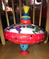 Carousel Spinning Top Traditional Spin 9.5"wide and 11"tall