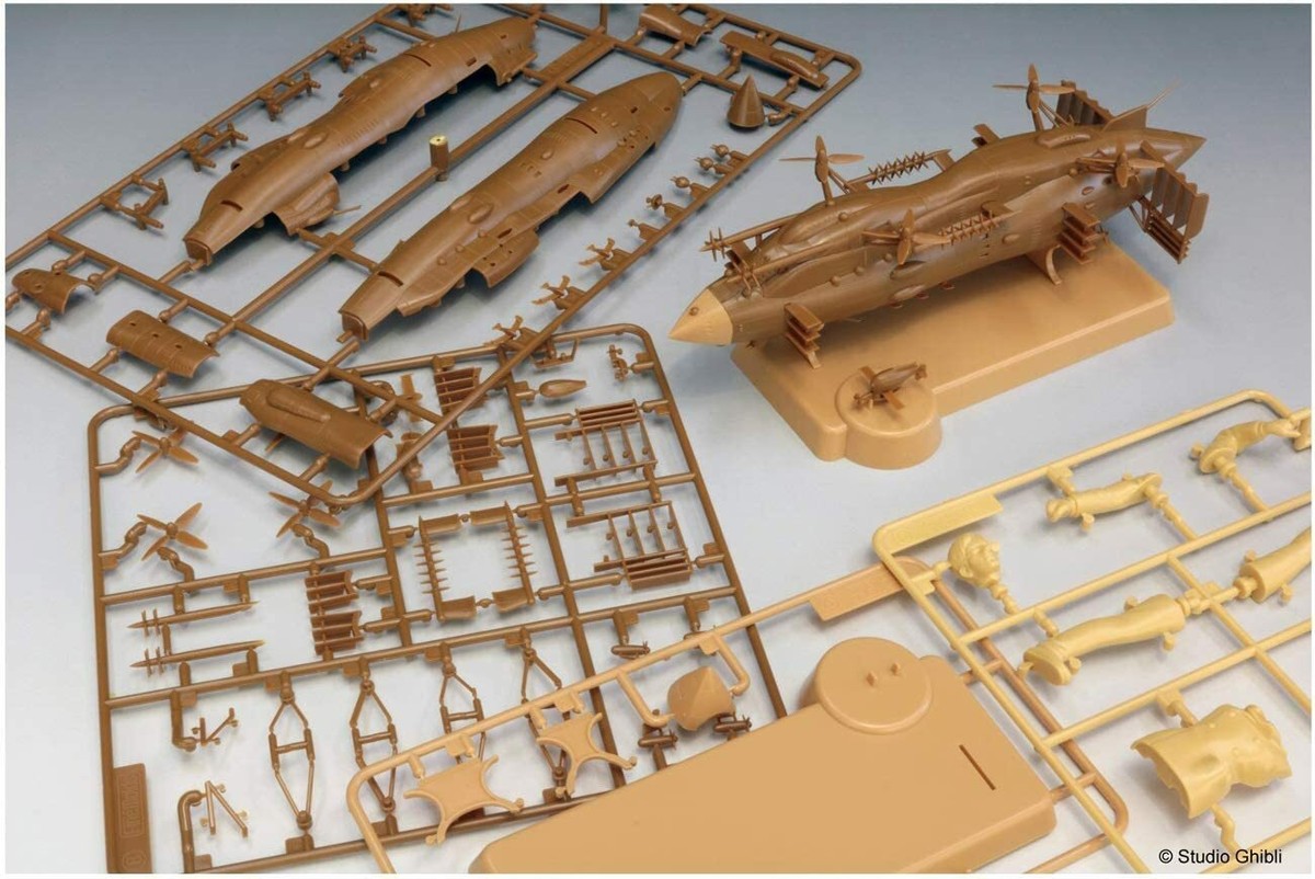 FineMolds Laputa Castle in the Sky Goliath Plastic Model Kit Japan