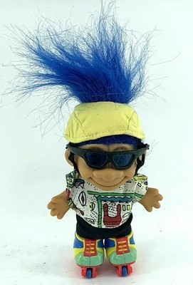troll doll with glasses