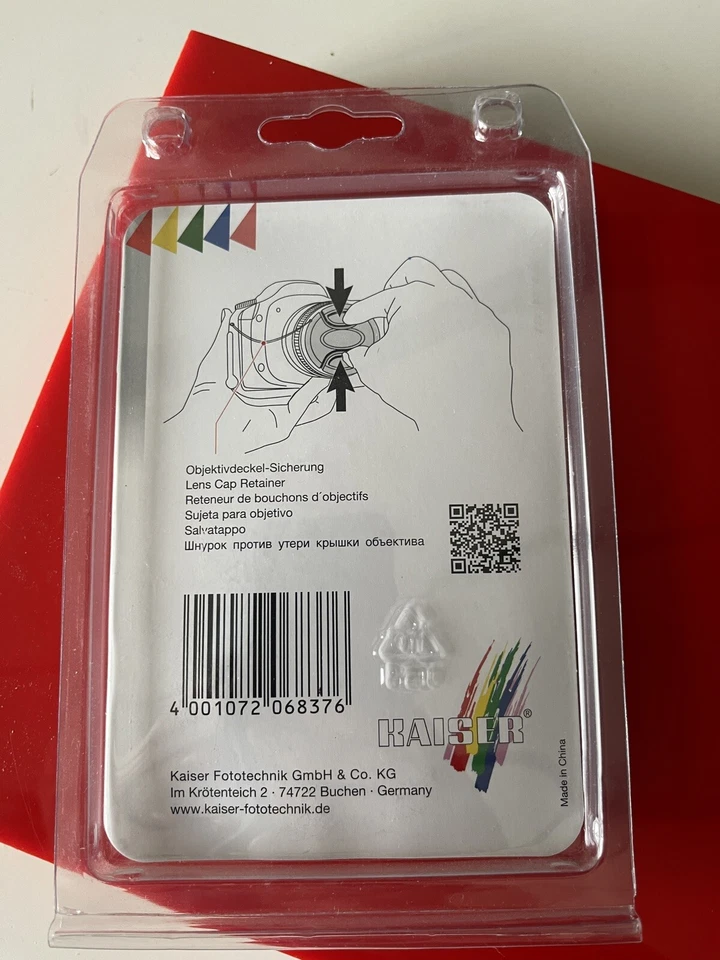 KAISER 62mm CLIP ON LENS CAP - Image 2 of 2