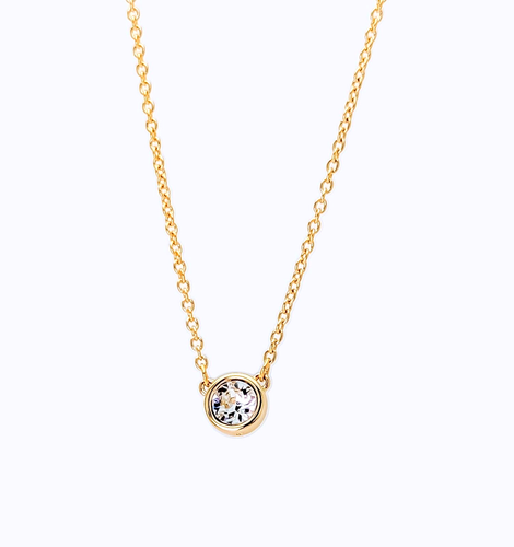 New 100% SWAROVSKI Gold Plated White Crystal Imber Pendant Necklace 5684511 - Picture 2 of 3