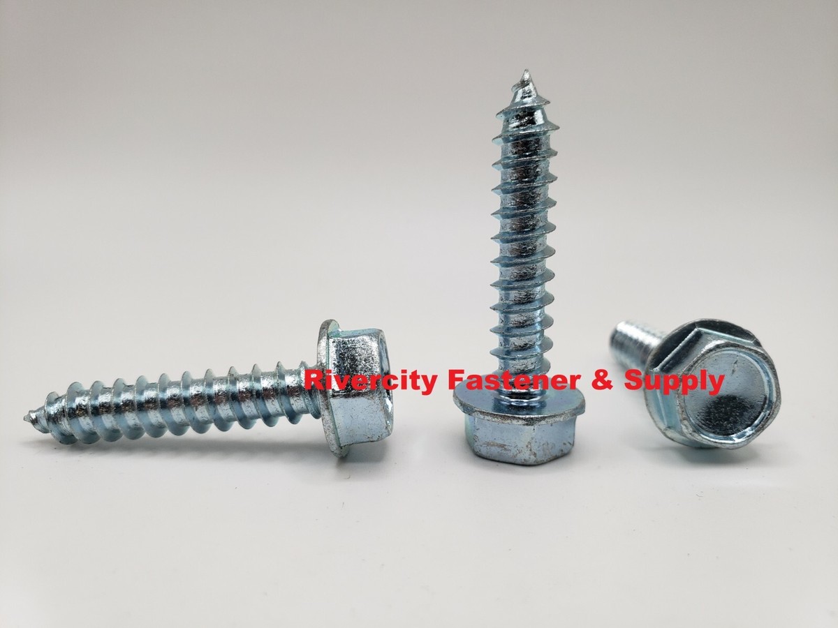 25) Hex Washer Head 5/16x1-1/2 Hex Washer Head Sheet Metal Screws