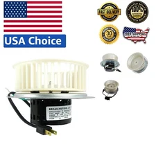 QT100 & QT110 Ventilation Fan Motor Assembly - Includes Blower Wheel, Bracket