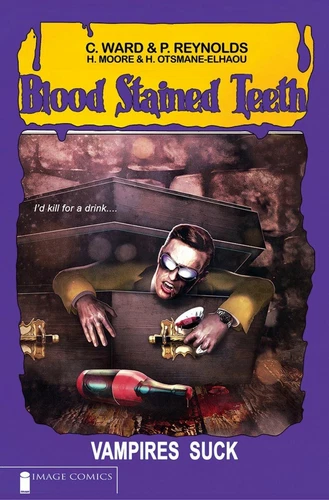 Blood Stained Teeth #1 - Hal Laren - Trade Variant - Goosebumps Homage - Ltd 500