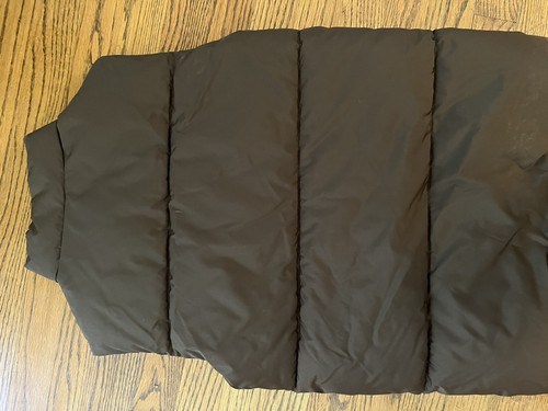Old Navy Jacket Youth XL 14-16 Brown Full Zip Filled Teens Puffer Vest - Picture 3 of 4