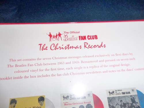THE BEATLES FAN CLUB CHRISTMAS FLEXI DISC 1963-69 COLOURED 7" VINYL BRAND NEW ! - Picture 6 of 24