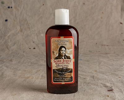 Navajo Medicine Of The People Sore Joint Massage Oil Inflammation Pain 4 floz 