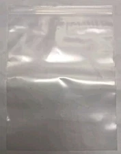 HEAVY DUTY 9x12Clear Zip Seal Bags Reclosable  Plastic  50ct