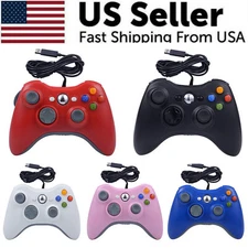 Wired Controller USB For PC Compatible With Xbox 360 / Windows 7 8 10 11 Gamepad