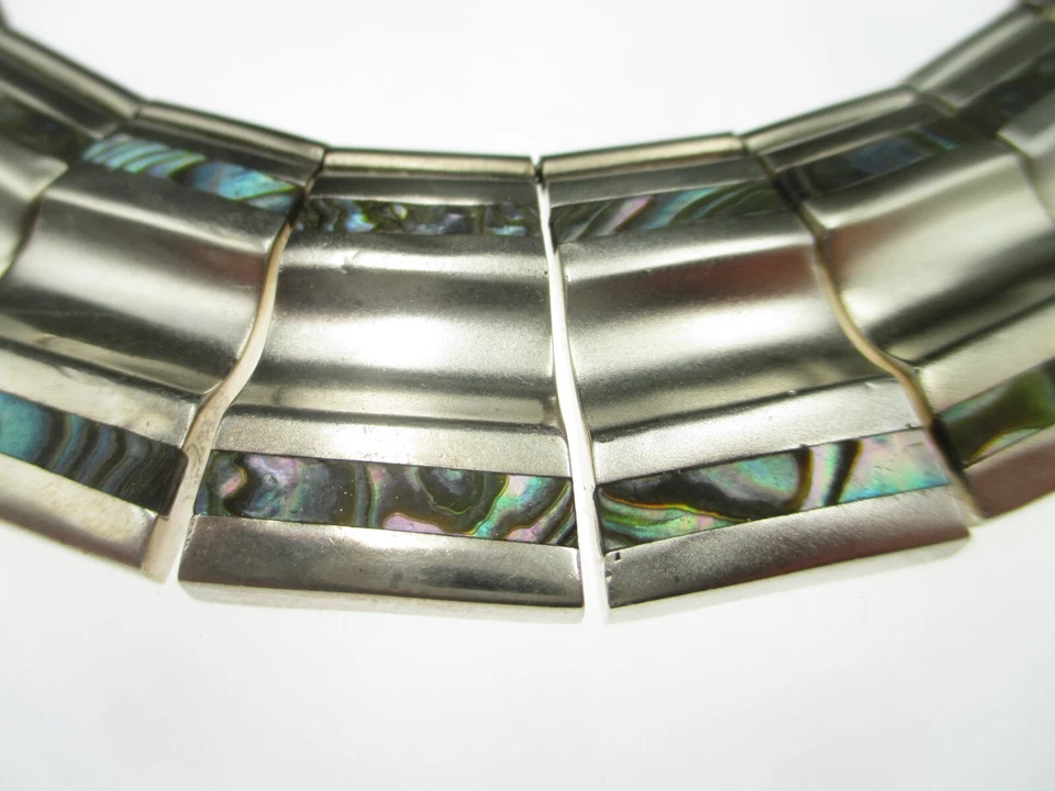 XL TAXCO Mega Collier Kette 925 Sterling Silber Mexico silver Chain Big heavy - Bild 2 von 4