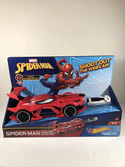 hot wheels spider man web car launcher