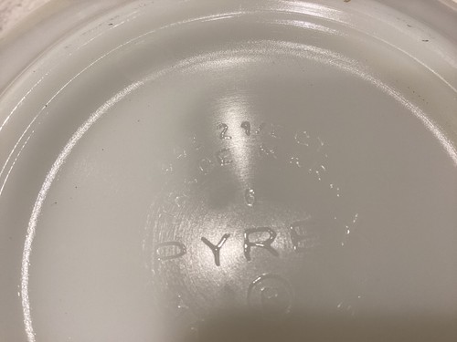 Pink Pyrex Gooseberry Cinderella Bowl #443 - Picture 8 of 8
