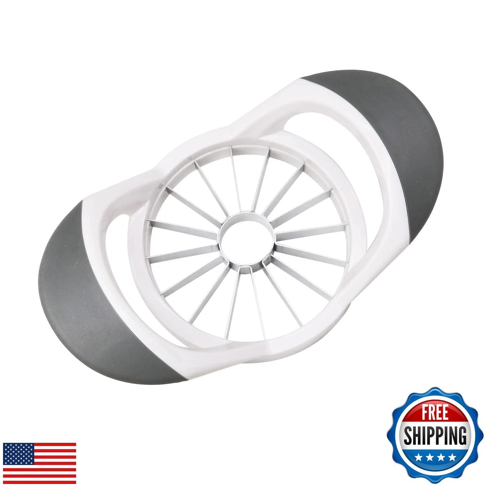 16-Slice Apple Slicer Corer Apple Corer Tool with stainless steel blade Used
Opens in a new window o