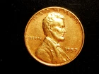 1957  CLEANED  LINCOLN WHEAT CENT #22