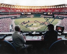 REPRINT - JACK BUCK - MIKE SHANNON St Louis Cardinals Signed 8 x 10 Photo RP