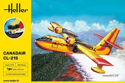 Heller 1:72 56373 STARTER KIT Canadair CL-215