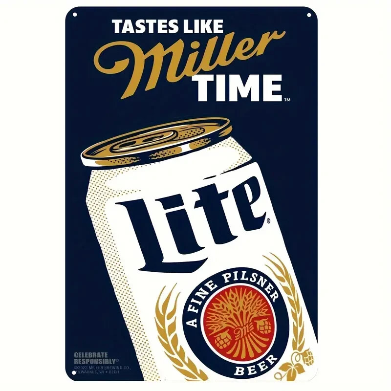 MILLER LITE CAN 