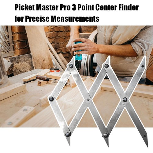 Picket Master Pro 3/7 Point Center Finder for Precise Measurements Quickly- - Picture 5 of 10