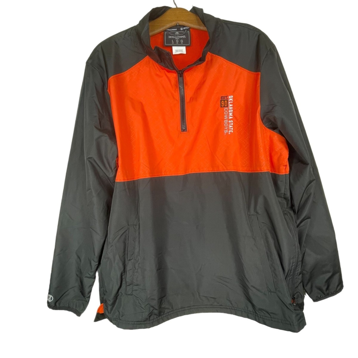 Holloway SeriesX Windbreaker Mens Large Oklahoma State Holloway SeriesX Windbreaker Mens Large Oklahoma State