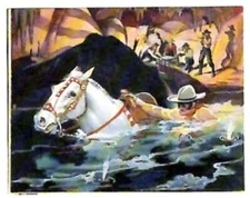 LONE RANGER CHEWING GUM ~ 1940 Phil Gum 1993 CHS Reprint #14 ~ FREE SHIPPING