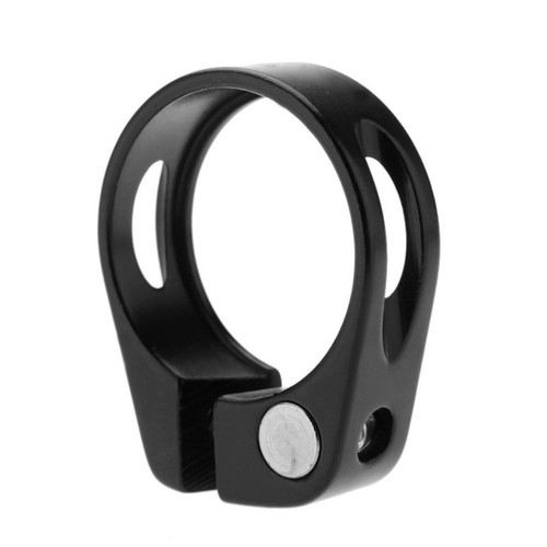 37/40mm Bike Bicycle Release Seat Post Clamp Aluminum Alloy Bicycle Tube Clip - Picture 4 of 42