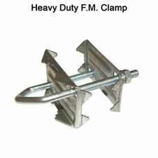 2” x 1” inch Heavy Duty FM Aerial Clamp U Bolt horizontal mast T Junction