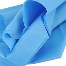 Nylon Ribstop Waterproof Fabric 1.7OZ 70D 58 By 1 Yard Sky Blue