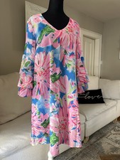 ZOLUCKY Women's Mini Sundress A Line Dress Vacation Casual Boho Beach Size M