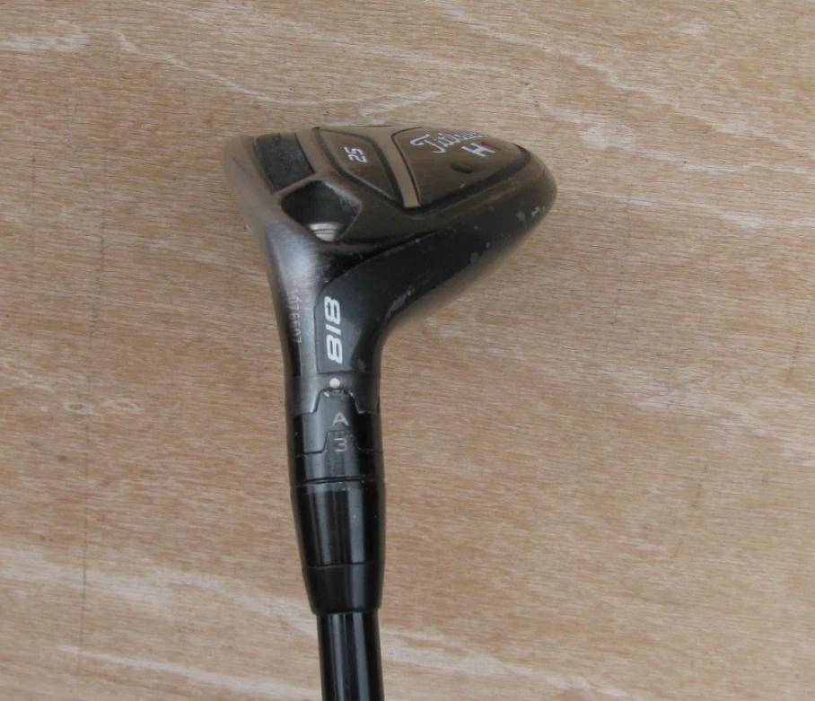Eje Titleist 818 H1 5 Híbrido 25 Loft Flex Regular Tensei para zurdos LH 5h Foto 2 de 4