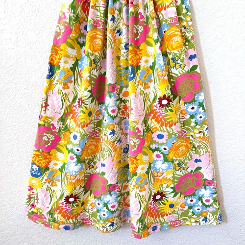 Matilda Jane Far Out Maxi Dress Size 6 Floral Gingham Sleeveless Spring Summer - Picture 6 of 14