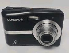 Olympus FE FE-25 10.0MP Digital Camera - Black Tested Fast Shipping