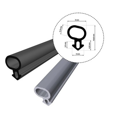 DQ-PP S-1388 Rehau Guarnizione Per Finestre, Colore Nero, 20 | FindTheDeal - Foto 6