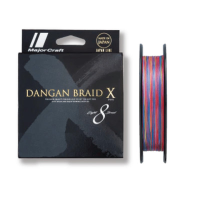 Major Craft Dangan Braid X Line X8 218yd Multi