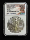 2020-P American Silver Eagle MS69 NGC Early Releases Emergency Production