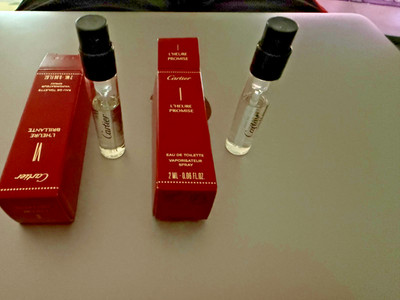 Cartier - L'heure Brillante + L'heure Promise - Eau de Toilette 2ml