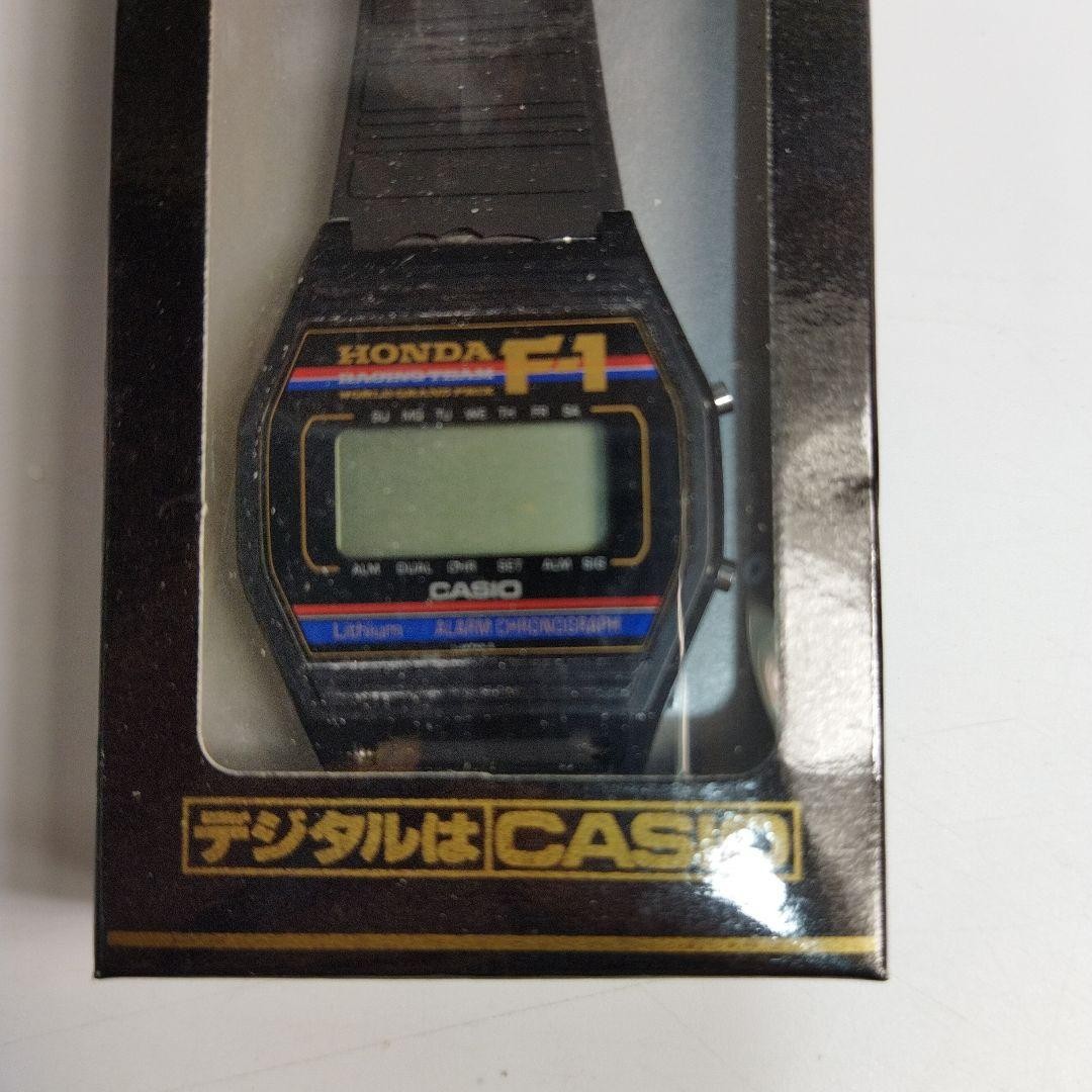 ジャンク　CASIO F1 ホンダデザイン デジタル腕時計 腕時計にF1エンジン素材搭載。カシオ、ホンダとコラボ第2弾｜ニュー