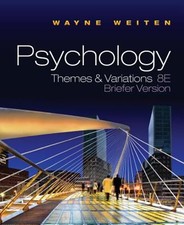 Psychology : Themes and Variations Hardcover ...