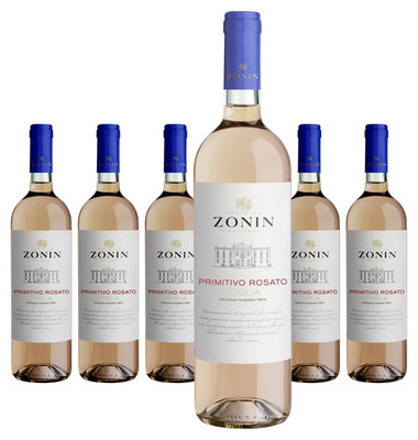 6 x Zonin Classici Primitivo Puglia Rosato IGT   2024