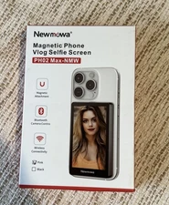 Newmowa Phone Vlog Selfie Monitor Screen, Magnetic Phone Holder Clip PH02 MAXNMW