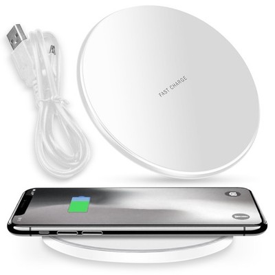 Für QI Induktions Ladegerät Wireless für Apple iPhone Ladestation Kabellos 10W 