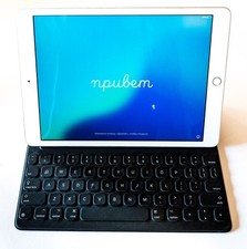 Apple iPad 7th Gen 128GB WiFi 10.2" Gray A2197 Bundle w/Keyboard  Magic Cover